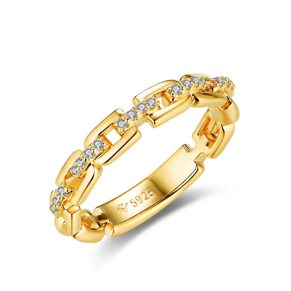 2022 Moissanite Ring Christmas Ring for Women Men 925 Sterling Silver Rose Gold Plated Engagement Wedding Fine Jewelry