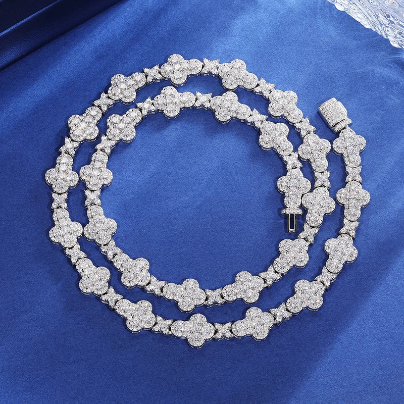 Puffy Cross Necklace 