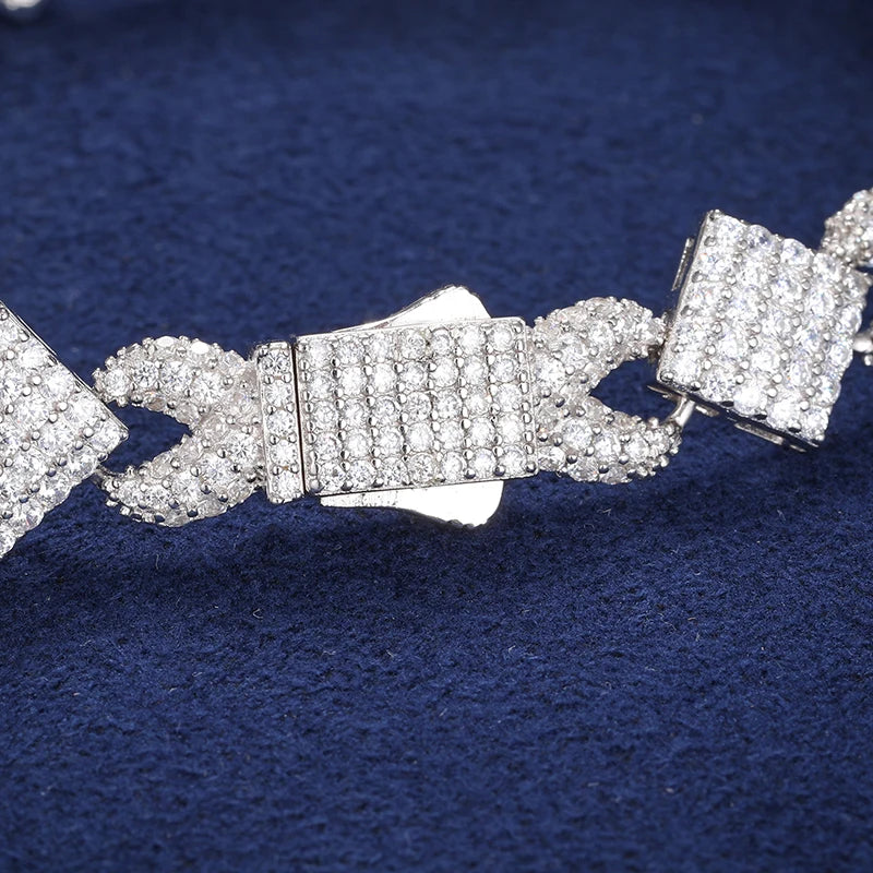 X Diamond Necklace