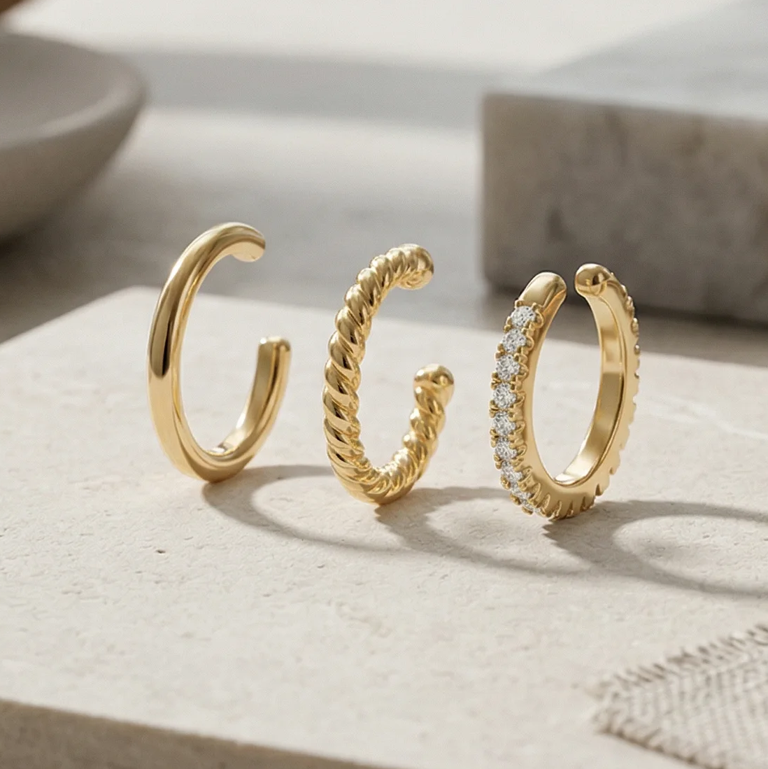 TRIALA SET (3 CUFFS)